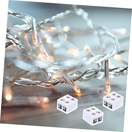 Conectores de tira LED Gadpiparty de 50 unidades y adaptador de conector para luces 4