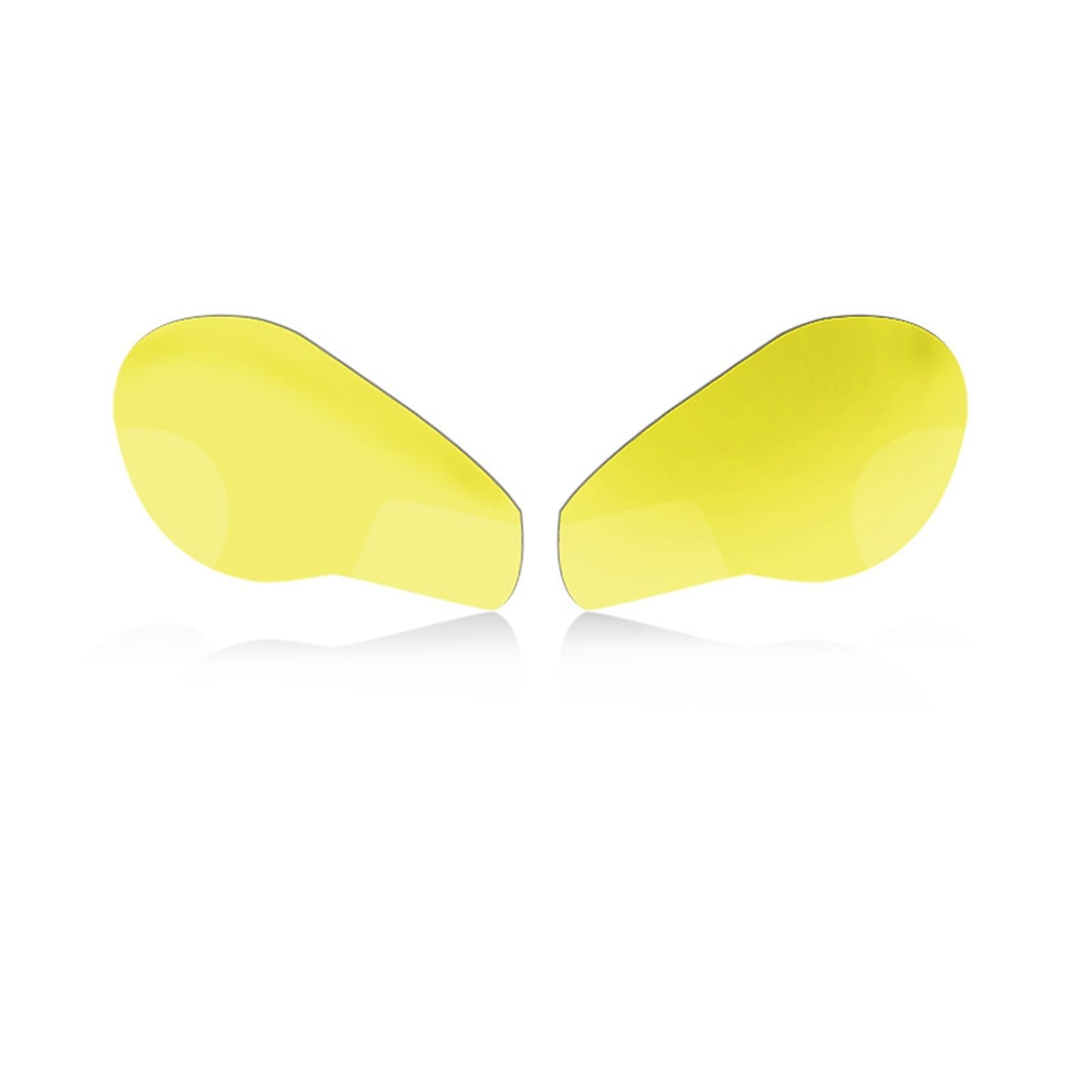 osłona reflektora motocykl Dla Triumph 765R 765RS Potrójna Osłona Reflektora Motocykla, Folia Ochronna Zmieniająca Kolor, Soczewka Reflektora metalowy retro grill(Yellow)