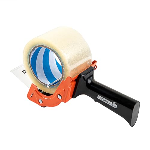 Pistolas distribuidoras de fita RW Base de 7,6 cm, 10 dispensadores de fita resistente – Alça de bor