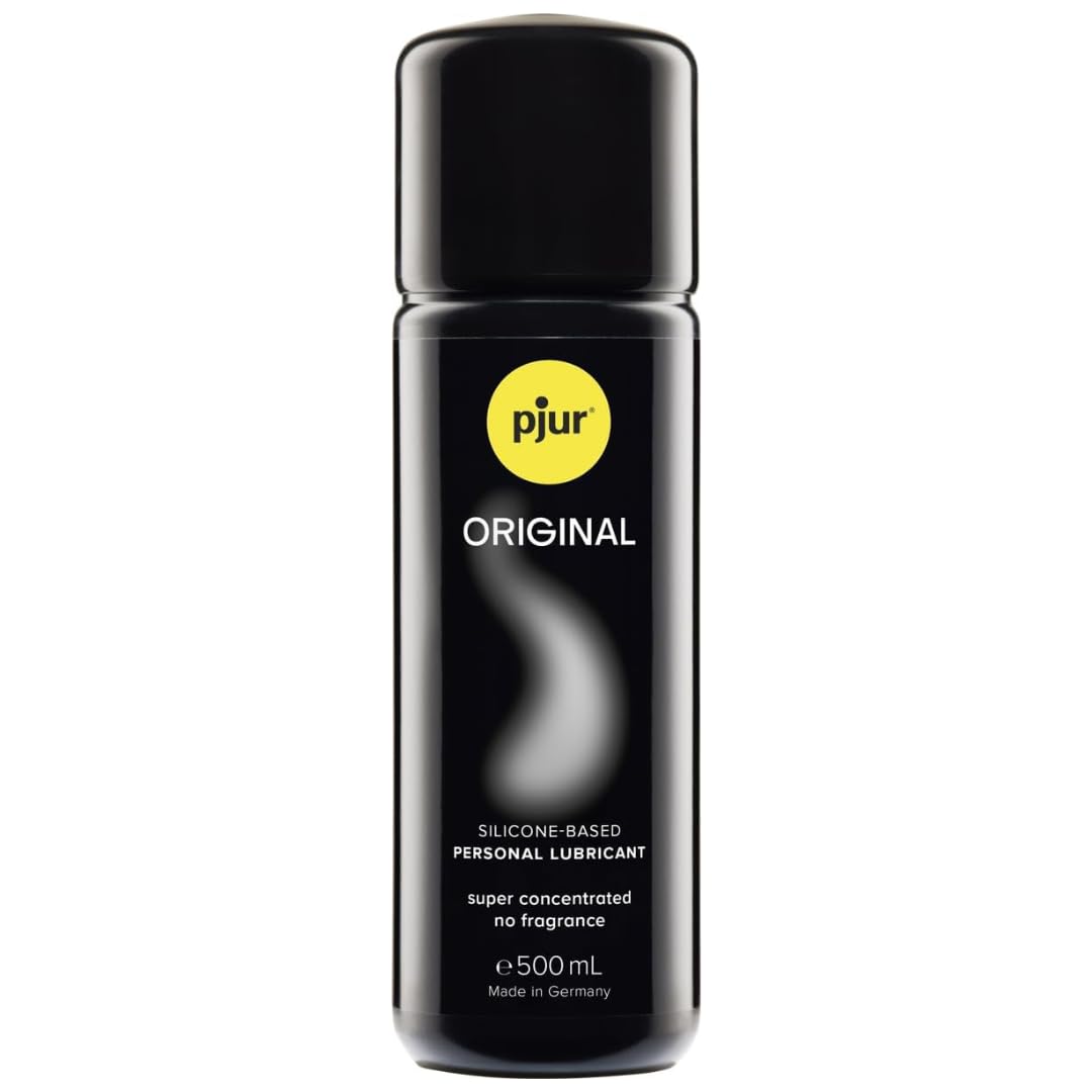 pjur ORIGINAL (500ml) - Premium Silikon-Gleitgel - lange Gleitfähigkeit ohne zu kleben - sehr ergiebig und für Kondome geeignet