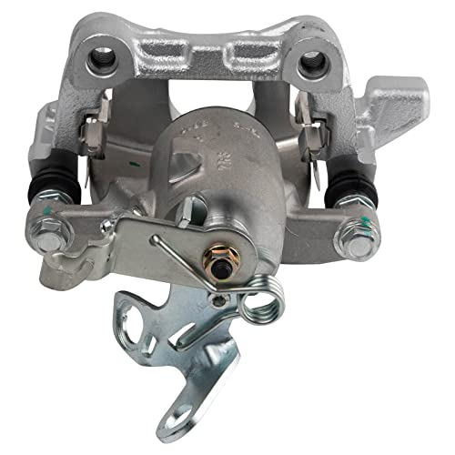 Image of TRQ Rear Right Brake Caliper w /Bracket Passenger Side