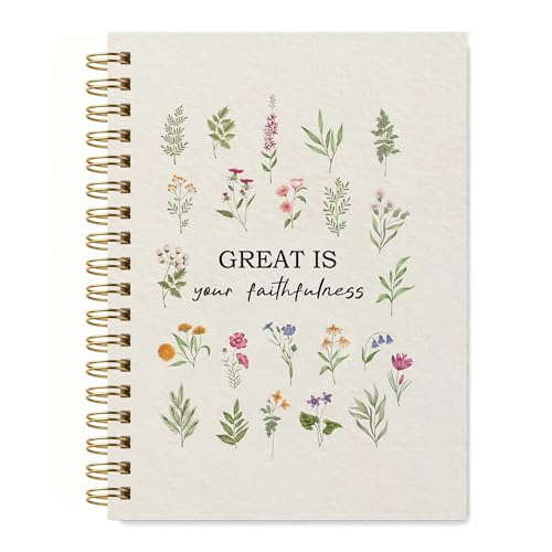 Christian Bible Journal for Women, Boho Wildflowers
