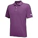 adidas Golf Men's Solid Polo Jersey, Lucky Pink, Small