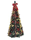 Ben & Jonah Let It Snow Collection 6' 350Lt Pop Gold Tree, Green Red
