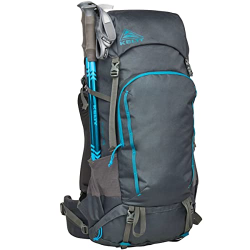 Image of Kelty Asher Backpack, Daypack to Multi-Day Backpacking Capacity, Hiking, Lightweight Travel Pack, Internal Frame (55L Beluga)