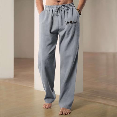 Pantalones de flores llamativos de corte recto y tejido transpirable 2