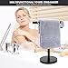 Zitalupy T-Shape Bath Hand Towel Holder Stand, Stainless Steel Free Standing Hand Towel Rack, for Bathroom Kitchen & Countertop, Matte Black