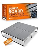 Meliusly Heavy Duty Bunkie Board King Size (76x80) - Non-Slip Breathable Bed Support Board for Slatted Bed Frame, Anti-Sag Under Bed Support, Noise Minimizing Moisture Resistant Bed Board
