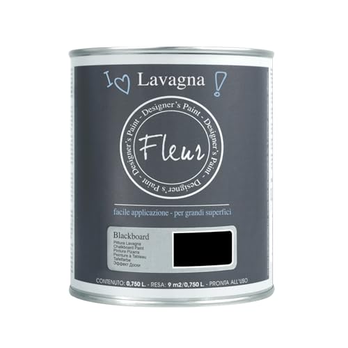 Fleur Paint 13246   Pintura (transforma superficies en pizarra, 750 ml) color blackboard