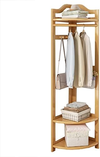 Corner Entryway Hall Tree Stand with Shoe Rack and Coat Hooks, Freestanding Wooden Organizer for Mudroom, Living Room, Office, Space Saving Storage Solution with Shelves Corner Entryway Hall Tree Stand with Shoe Rack and Coat Hooks, Freestanding Wooden Organizer for Mudroom, Living Room, Office, Space Saving Storage Solution with Shelves