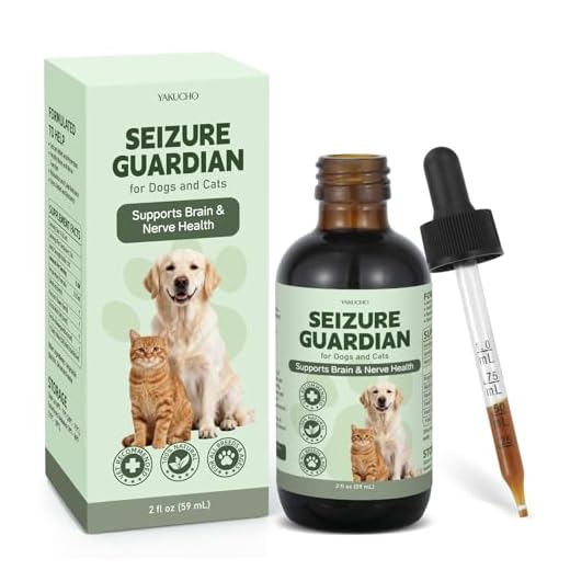 Seizure Guardian for Dogs and Cats, Natural Liquid Formula for Nervous System Comfort, Helps with Occasional Shaking, Tension & Stress, Easy Liquid Dropper, No Artificial Additives - 2 FL OZ