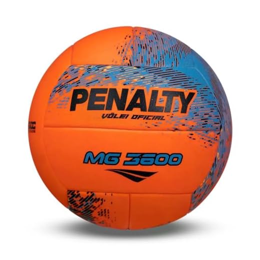 Bola De Vôlei Penalty Mg 3600 Xxi Laranja/azul/preto 5213213630-u