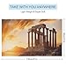 Parthenon Temple on A Sunset Soft Beach Towel Quick Dry Bath Swim Towels for Women Men Travel Vacation 31