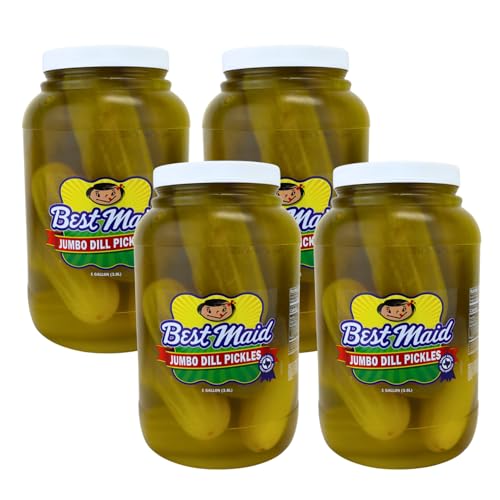 Best Maid Dill 12-16 ct Pickles, 128 oz (4 Pack)