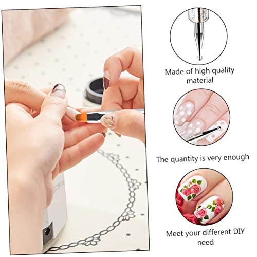 FRCOLOR 1 Conjunto/9 Pçs Conjunto De Pincéis De Arte Para Unhas Ferramentas De Manicure Yn Kit De Un