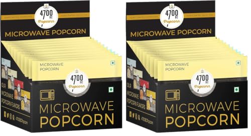Image of 4700BC Popcorn, Microwave Bag,Butter, 850g /900g (Pack of 20) (Weight May Vary)