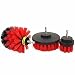 Produktbild 3 Stück Bohrerbürsten Drillbrush Aufsatz Set mit Scheuerschwamm Polierschwamm Extender Power Scrubber Drill Brush Reinigungsset für Badezimmer, Küche, Boden, Poolfliesen, Auto,Teppich