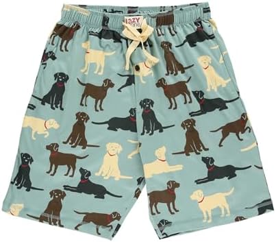 Lazy One Pajama Shorts for Men, Men's Pajama Bottoms, Shorts with Pockets