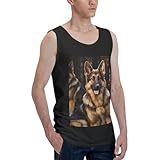 Zoom IMG-1 fjwslch german shepherd canottiera da