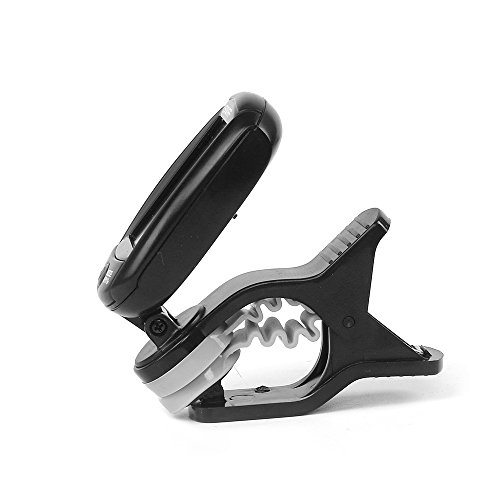 A3-CS Rotativo Sintonizador Clip-on LCD Display Colorido Suporta Vibração & Ajuste do Microfone para