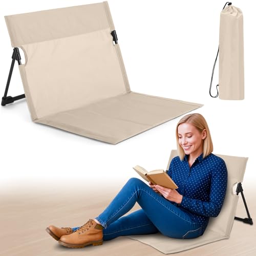 Jetec Extra Large Foldable Floor Backrest Chair
