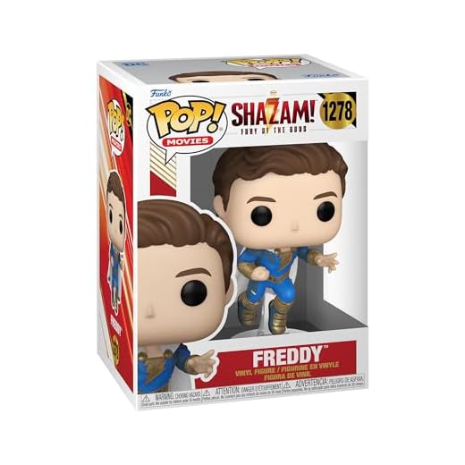Funko Pop! Movies: Shazam 2 - Freddy - Figura de Vinilo Coleccionable - Idea de Regalo- Mercancia Oficial - Juguetes para Niños y Adultos - Movies Fans - Muñeco para Coleccionistas y Exposición