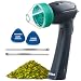 Mamba Battery Powered Premium Electric Herb Grinder. 20X Faster Than Manual Hand Grinders, Forward-Reverse Action Never Jams - Easy One-Handed Operation - Grinds Toughest of Herbs (Capacity 0.5 grams)