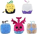 AigoAnyou Blox Fruits Plush Toy, 6" Blox Plush Pillow Stuffed Animal, Soft Fruits Hugging Plush Pillow Toy Gifts for Kids Child Teens Home Bedroom Decor