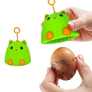 SHUZHENG Silikon-Eierbürste für frische Eier