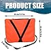 Kalastussaari Emergency Marine Foam Flotation Cushion,Boat Throwable Flotation Device with Strap,Throwable PFD Boat Cushion Life Preserver for Boating, Swimming, Rescue/18x14in