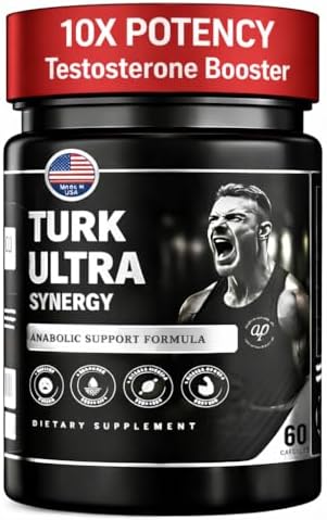 Turkesterone Supplement for Men with Tongkat Ali for Men 200:1 (6...