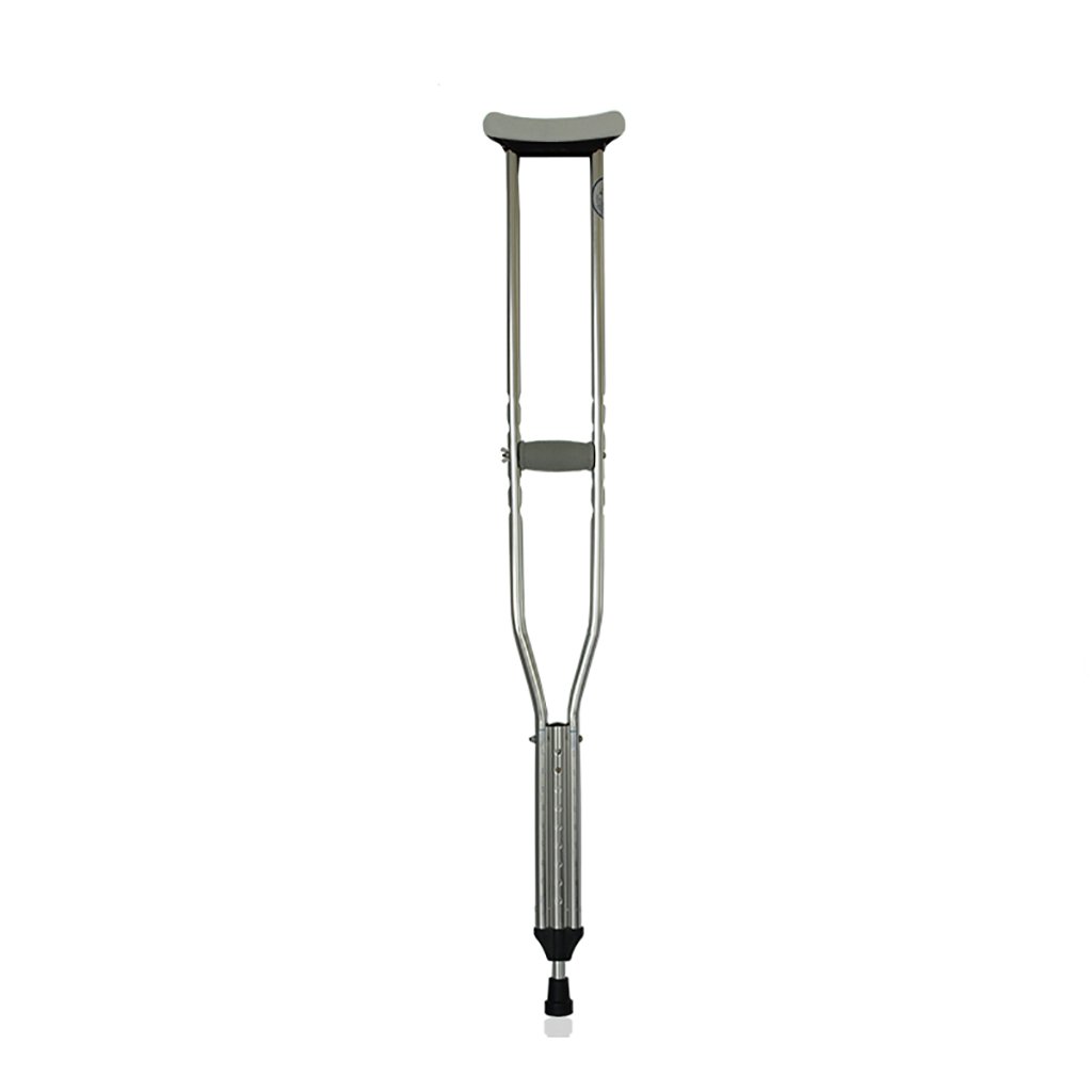 Kule dla dorosłych Osoby niepełnosprawne pod pachami Kule/laski Dla osób niepełnosprawnych Swobodnie wysuwany aluminiowy chodzik Regulowany zakres 105-155 cm Doskonały w podróży lub pracy