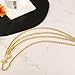 Pirate Waist Chain Gold Chain Belt for Dress Women Coin Pearl Sunflower Waist Chain Beach Belly Body Chains Gold Pirate Accessories Fashion Waist Jewelry (A-Gold)
