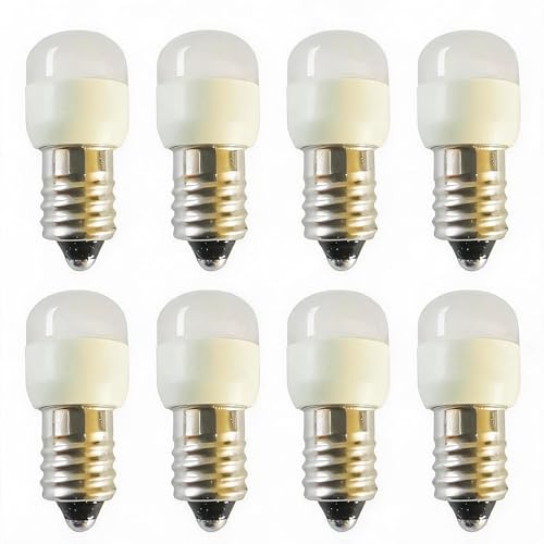 8 �p�b�N E10 �C���W�P�[�^ LED �d���ԐΉ��N���A�����F��d�� 1.5V 3V 5V 12V 24V 36V 48V 60V ���z�d�r�p(MilkyWhite,60V)