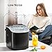 Antarctic Star Ice Maker Countertop, Portable Ice Machine with Carry Handle, 26Lbs Per Day, 9 Cubes Ready in 6 Mins, Self-Cleaning Ice Makers with Ice Scoop and Basket for Kitchen/Office/Party (Black)