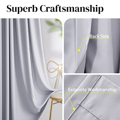 image for Rose Home Fashion Blackout Sliding Door Curtains, Room Darkening Therm