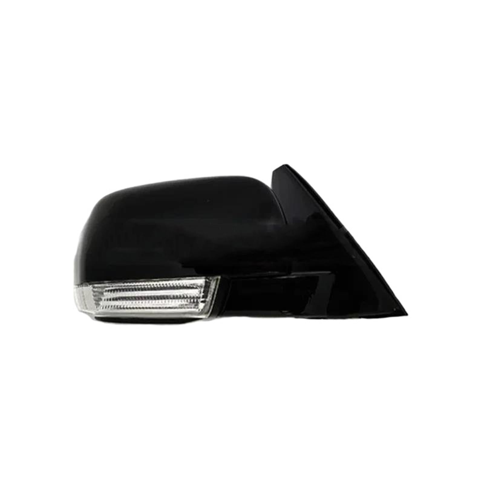 Retrovisor Exterior Coche Conjunto Para Mitsubishi Para PAJERO 4 IV 2007-2016 10Wire Side Para Montero Auto Espejo Retrovisor Lateral Con Plegable Eléctrico(10pin right black)