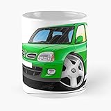  Nissan Micra Mk2facelift Green Classic Mug - Best Gift Coffee Mugs 11 Oz