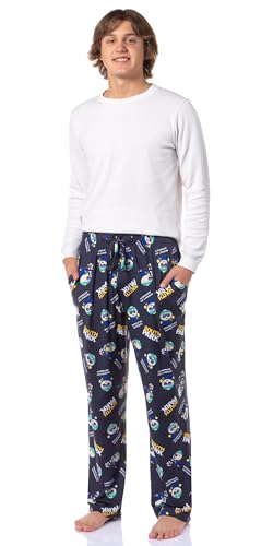 INTIMO South Park Men's Cartman You Will Respect My Authority Tossed Print Sleep Pajama Pants For Adults2
