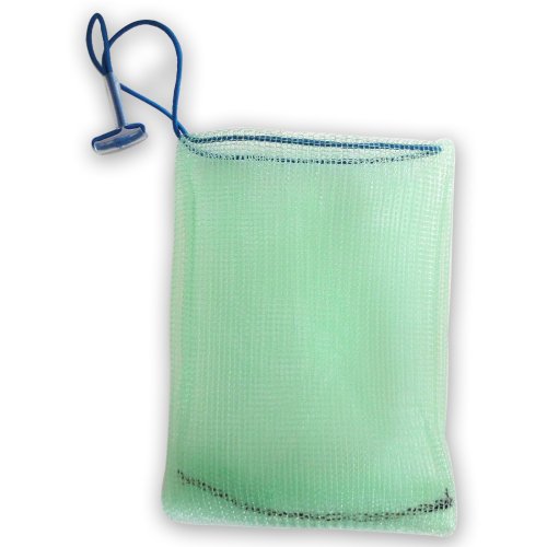 5 Stück Perligran Seifenbeutel Bade-Perli Seifenschwamm Seifennetz Badenetz Körperpflege Badeperli