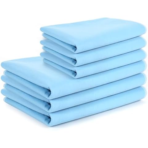 SOLOSHINE Bed Pads Washable Waterproof, Incontinence Bed Pads, Waterproof Bed Pad & Chair Pad Cover
