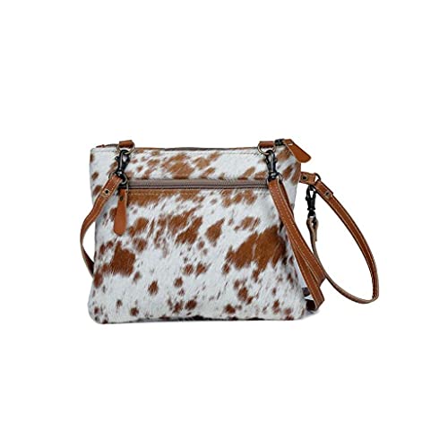 Image of Myra Bag Cowprint Purse - Cowprint Bags for Women, Over The Shoulder Purse
