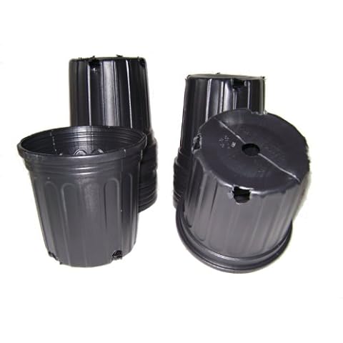 9GreenBox 20 New Plastic Nursery 1 Gallon Trade Pot ~ Holds 0.66 Gal Cover