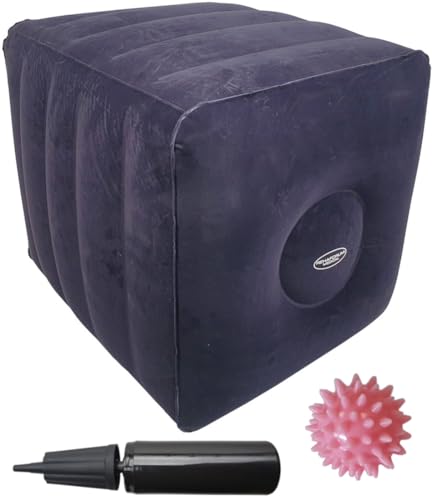 Aufblasbarer Bandscheibenwürfel - Entlastung Für Rücken & Beine, 40x32x30cm