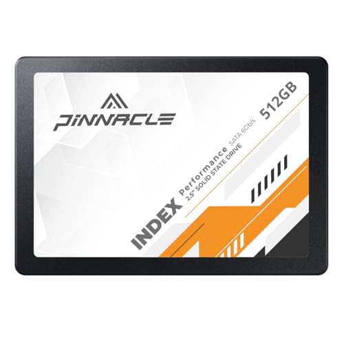 Image of Timetec 512GB SSD 3D NAND SATA III 6Gb /s 2.5 Inch 7mm (0.28 inch) Read Speed Up to 550 MB /s SLC Cache Performance Boost Internal Solid State Drive for PC Computer Desktop and Laptop (Pinnacle)