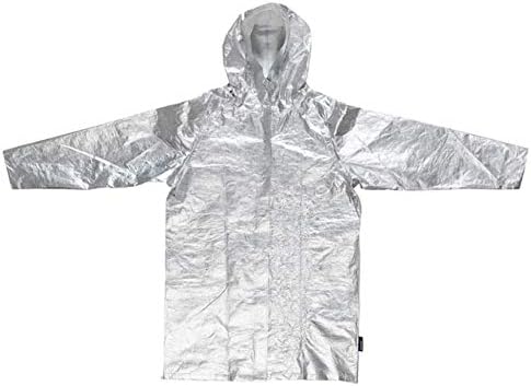 Ikea Frekvens Raincoat silver color S/M 904.192.39