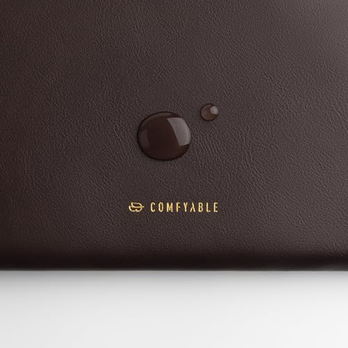 Comfyable Slim Protective Laptop Sleeve Compatible with 13/13.3/14 Inch MacBook Air & MacBook Pro, Mac Travel Case, Laptop Pouch, Slim PU Leather Cover M4/M3/M2/M1 2025-2021 - Image 2