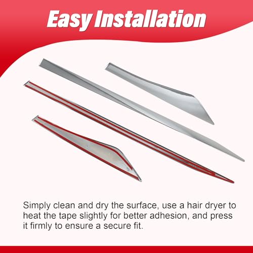 Body Side Molding for Nissan Rogue 2021-2026 Door Side Molding Chrome Trim by CRMDF - Used condition - Image 5