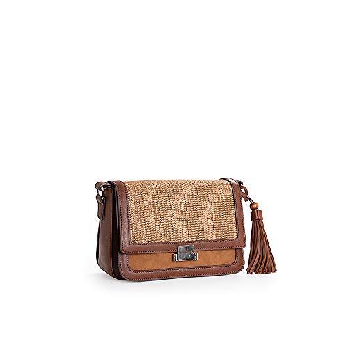 Nylon PACOMARTINEZ | Mochila Nylon Reciclado Solapa Topo Mujer ⋆ Lucy Ducker