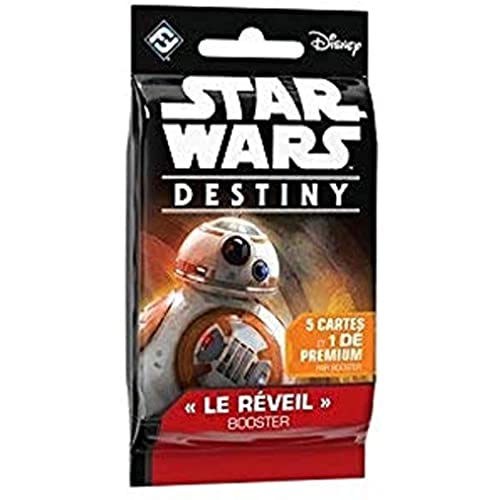 A partire dai 10 anni. Asmodee Star Wars Destiny-Starter Rey, Colore Booster la Sveglia, FFSWD02